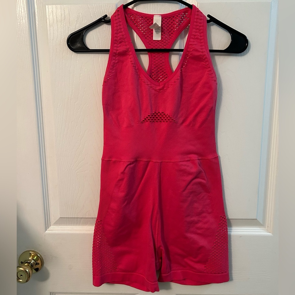 Offline by Aerie pink seamless romper